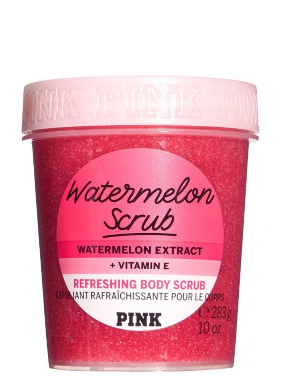 NWT PINK Victoria's Secret Watermelon Melon Scrub